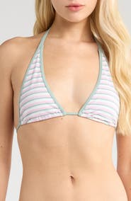 PacSun Skyrocket Triangle Halter Bikini Top