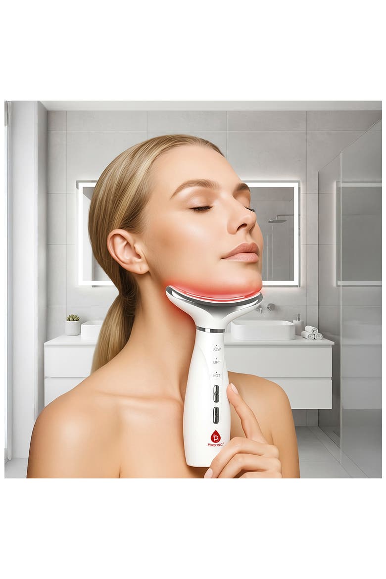 7-Mode LED Light Therapy Device, Alternate, color, WHITE