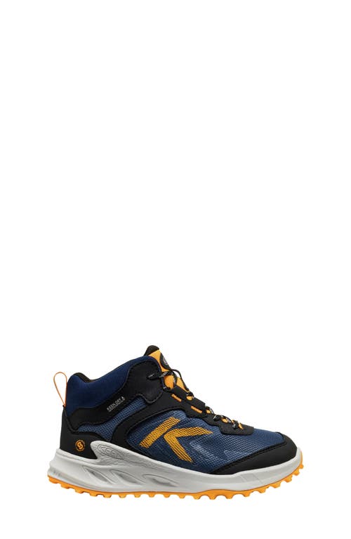 Keen Kids' Zionic Waterproof Hiking Boot In Blue