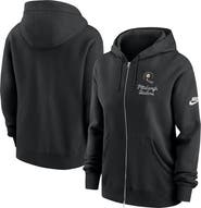 Nike Women's Nike Black Pittsburgh Steelers Phoenix Rewind Full-Zip Hoodie