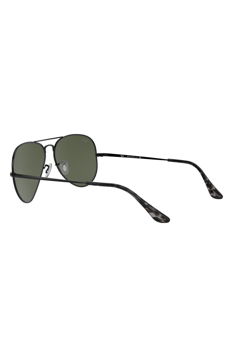 Ray-Ban Aviator Metal II 55mm Pilot Sunglasses, Alternate, color, 