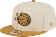 New Era Men's New Era Cream/Tan Orlando Magic Two-Tone Color Pack 9FIFTY Snapback Hat