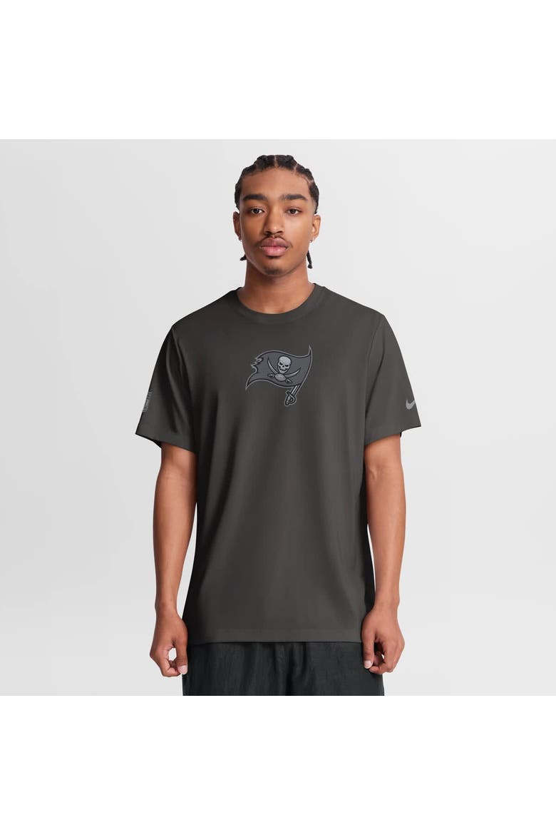 Men's Nike Pewter Tampa Bay Buccaneers Sideline Lead The Charge Legend Dri-FIT T-Shirt, Main, color, Pewter