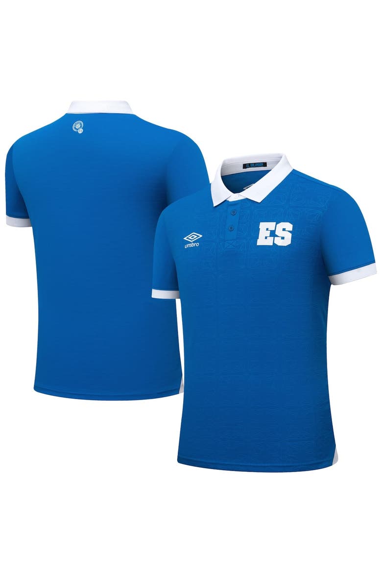 Men's Umbro  Blue El Salvador National Team 2025 Home Replica Jersey, Main, color, Blue