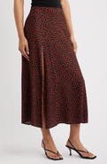Reformation Zoe Side Slit Midi Skirt