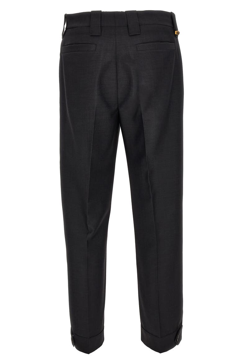 Wool & Mohair Dress Pants, Alternate, color, DARK CHOCOLATE