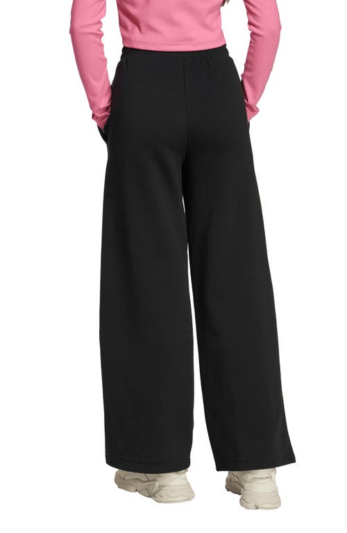 Adidas Originals Girls Essentials Wide Leg Pants In Black