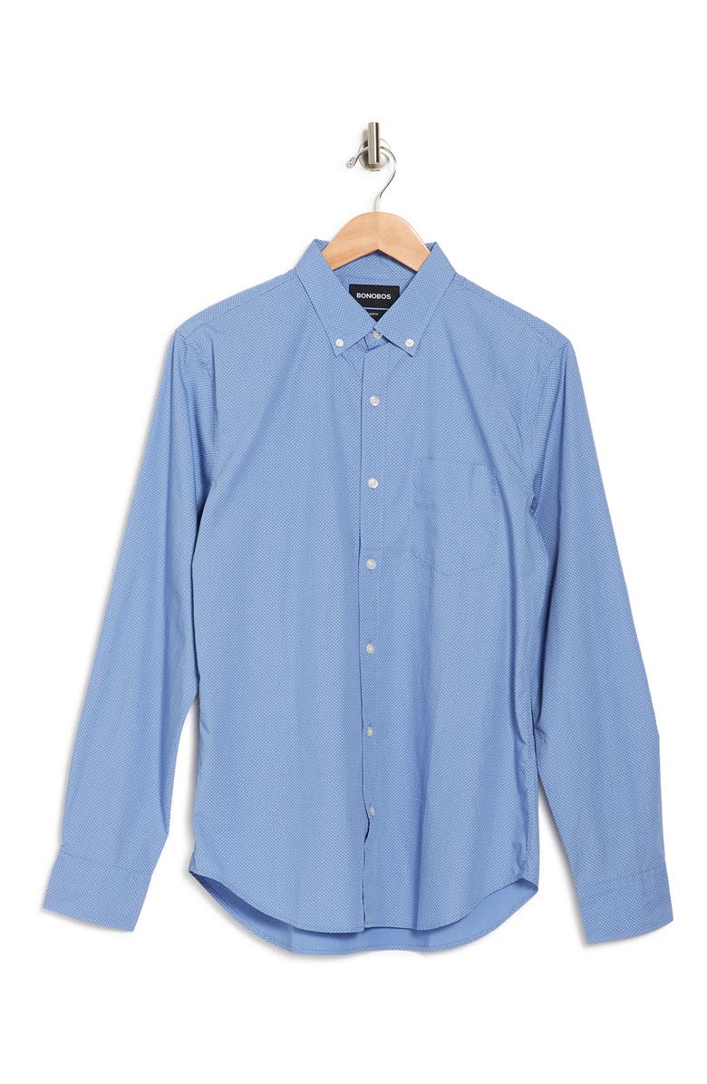 Bonobos Washed Button-Down Slim Fit Shirt, Alternate, color, 