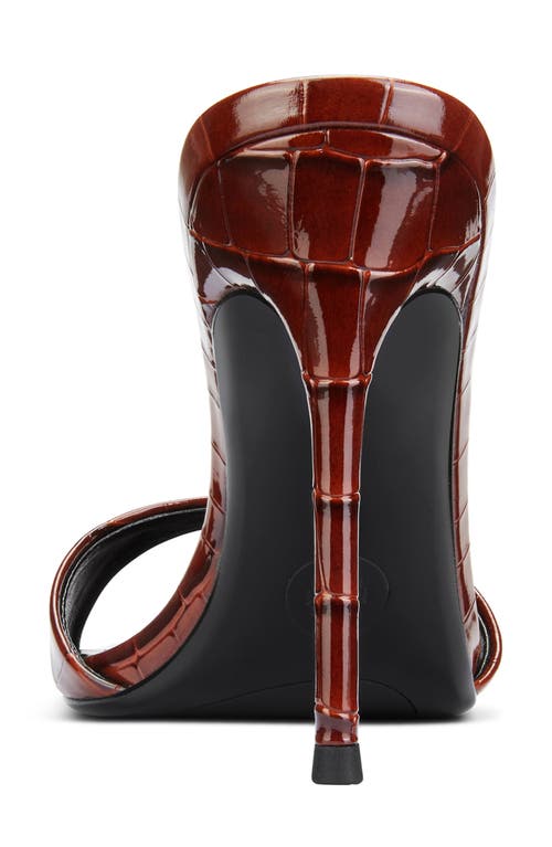 Femme La Kaia Slide Sandal In Red