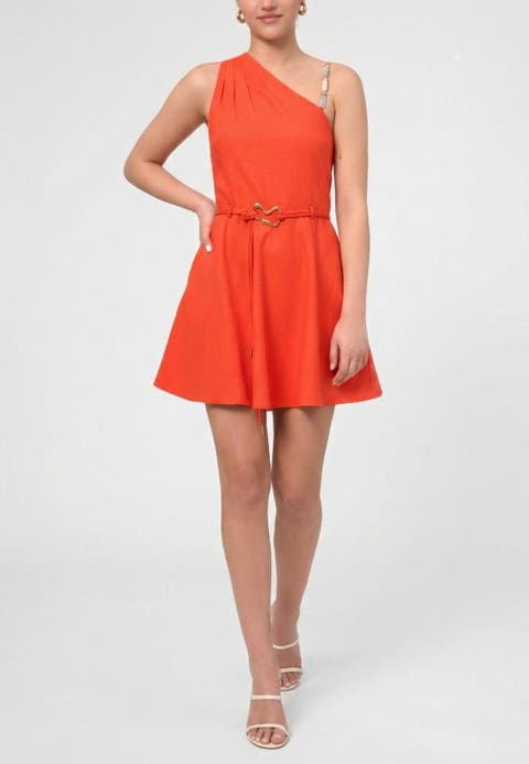Elara Fit and Flare Mini Dress