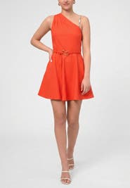 RACHEL Rachel Roy Elara Fit and Flare Mini Dress