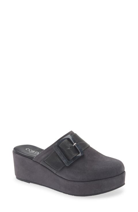 Camryn Buckle Platform Clog