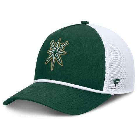 Men's Fanatics Green/White Vegas Golden Knights Bermuda A-Frame Adjustable Hat