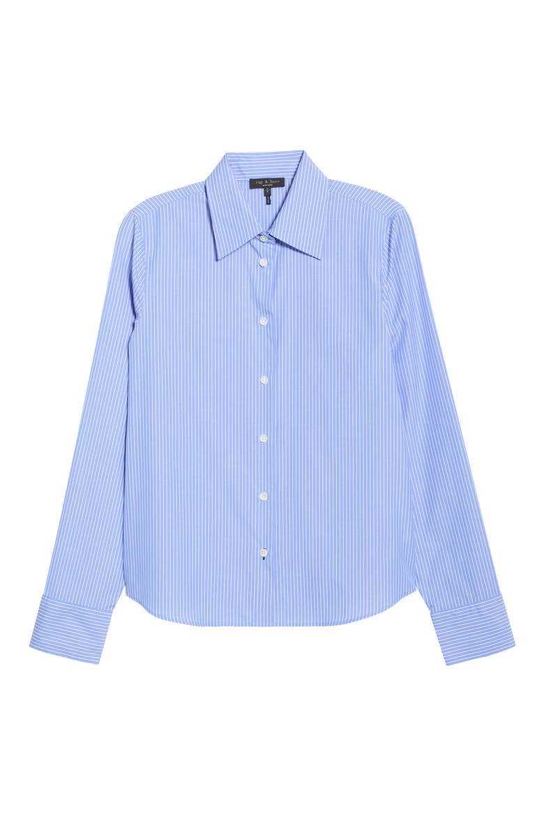 Dayton Stripe Shirt, Alternate, color, BLUE STRIPE