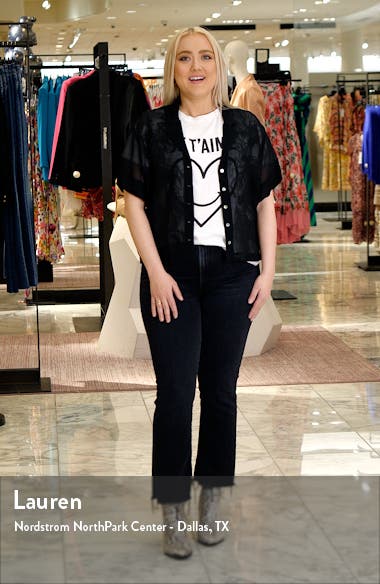 MOTHER The Back Alley Embroidered Camp Shirt (Women) | Nordstromrack