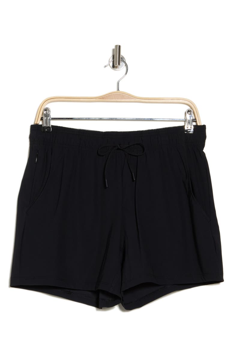 90 DEGREE BY REFLEX Warp End Zone 5-Inch Active Shorts, Alternate, color, 