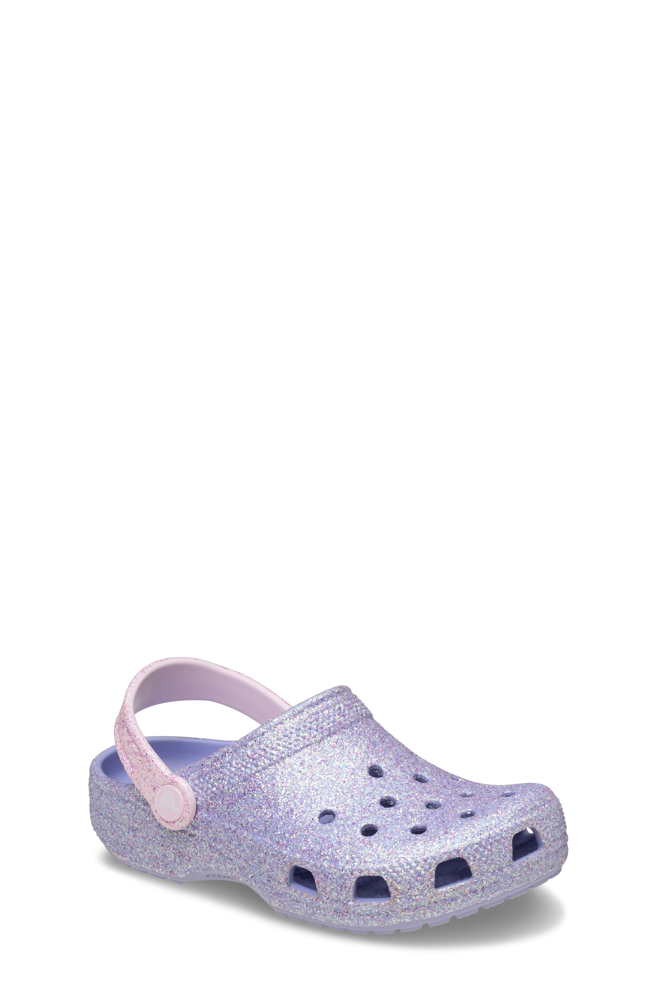 CROCS Kids' Classic Glitter Clog