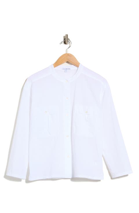 Cotton Crop Utility Shirt