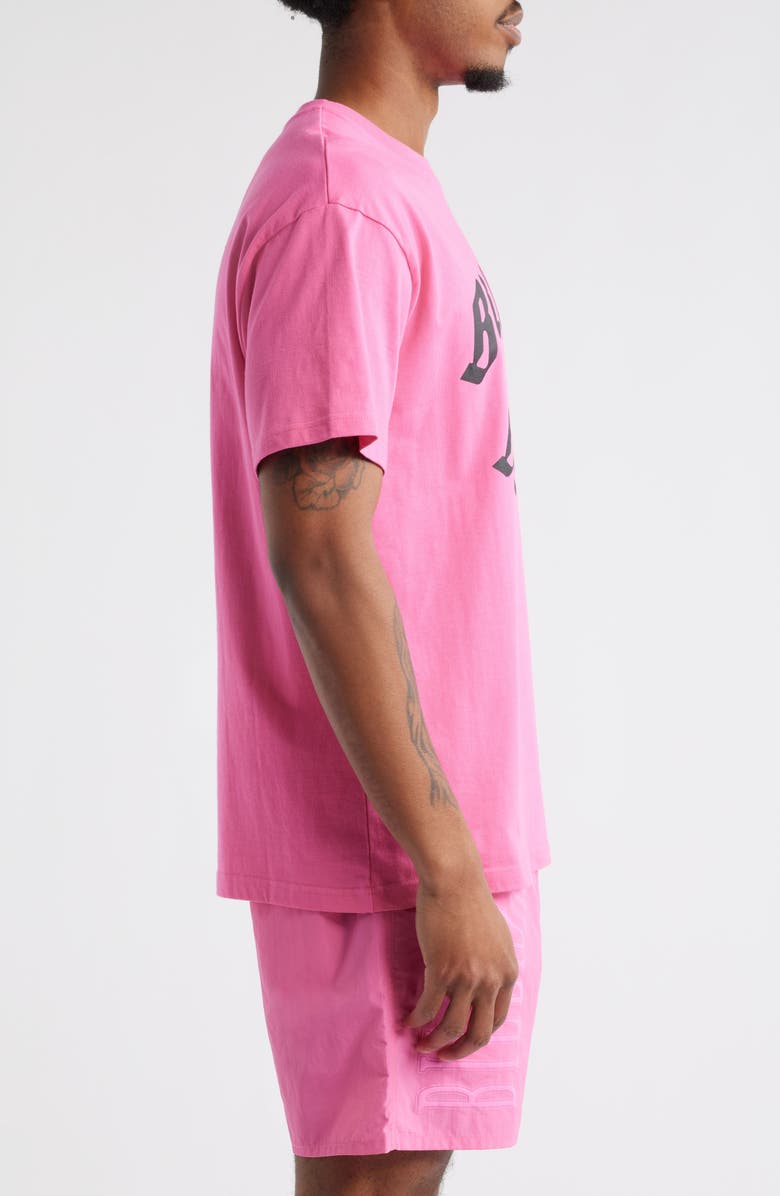 Billionaire Boys Club Jet Graphic T-Shirt, Alternate, color, Carmine Rose