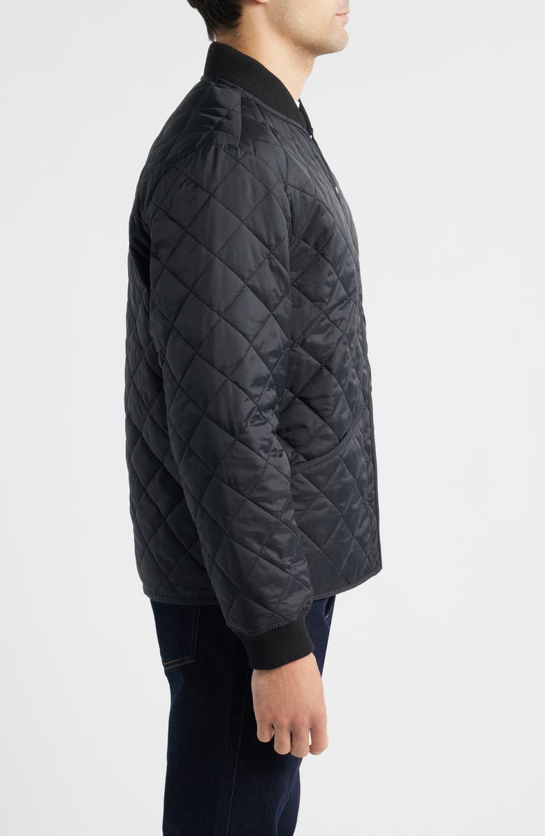 925 Originals Quilted Nylon Delivery Jacket, Alternate, color, Black