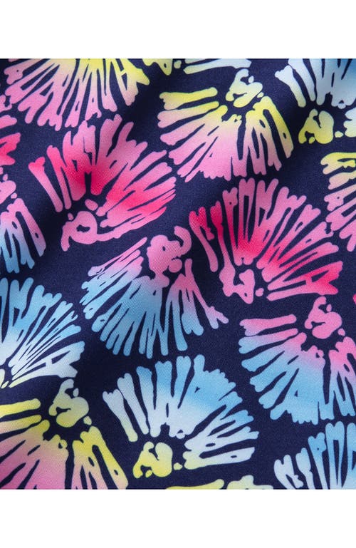 LANDS' END LANDS' END GIRLS CHLORINE RESISTANT TANKINI SWIM SET 