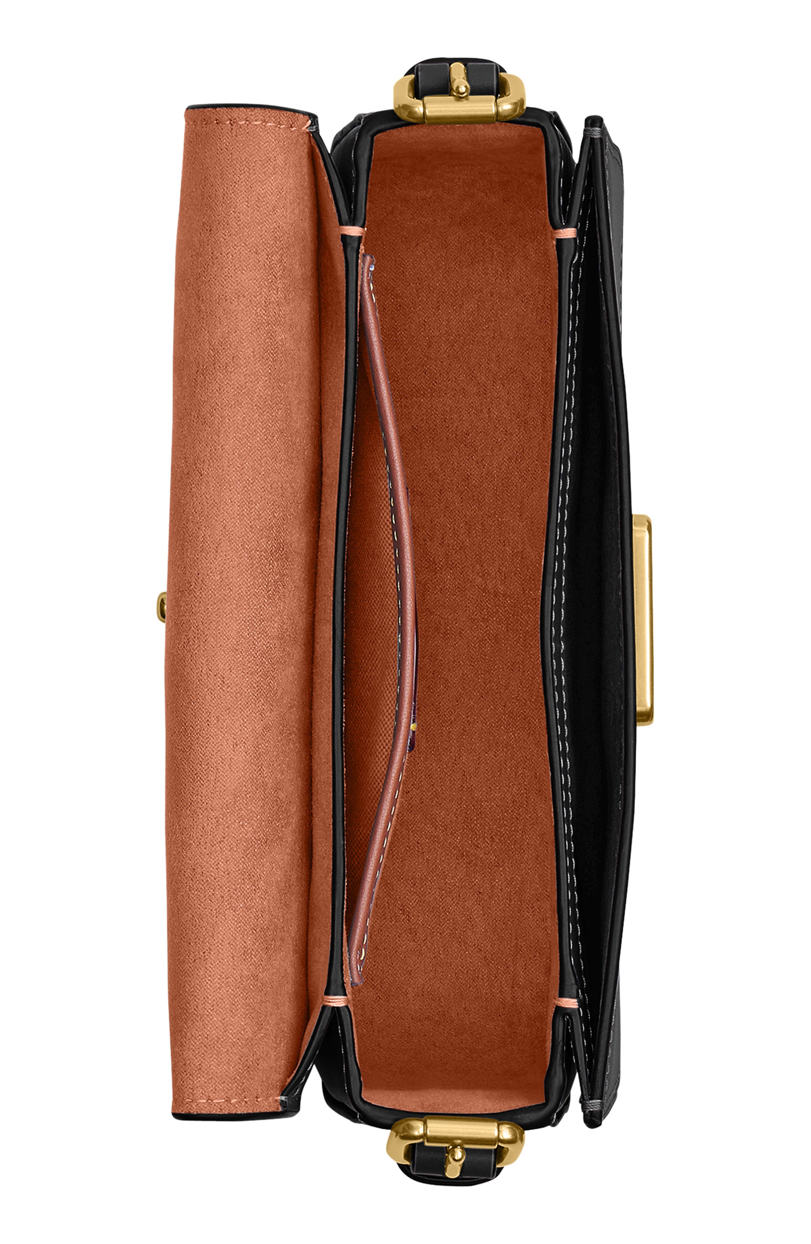 COACH Zoe Refined Calf Leather Shoulder Bag, Alternate, color, 