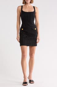 L'AGENCE Helen Corset Minidress