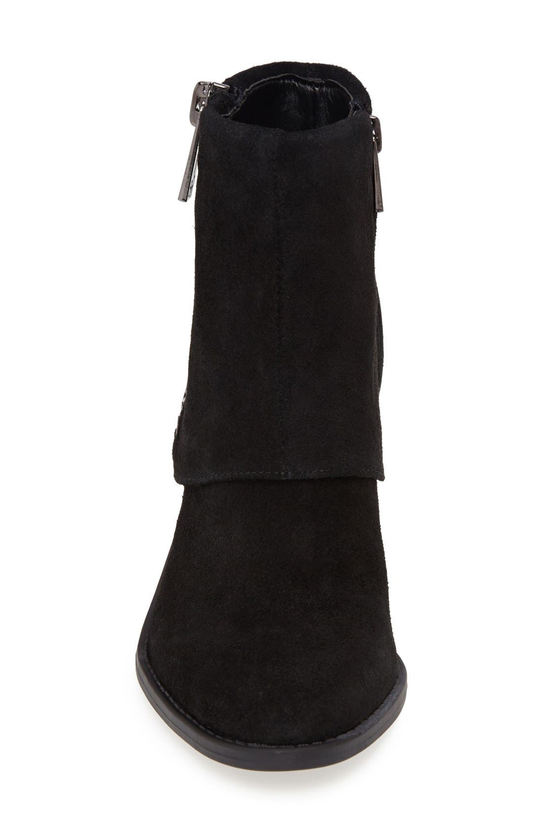 'Caufield' Bootie, Alternate, color, BLACK