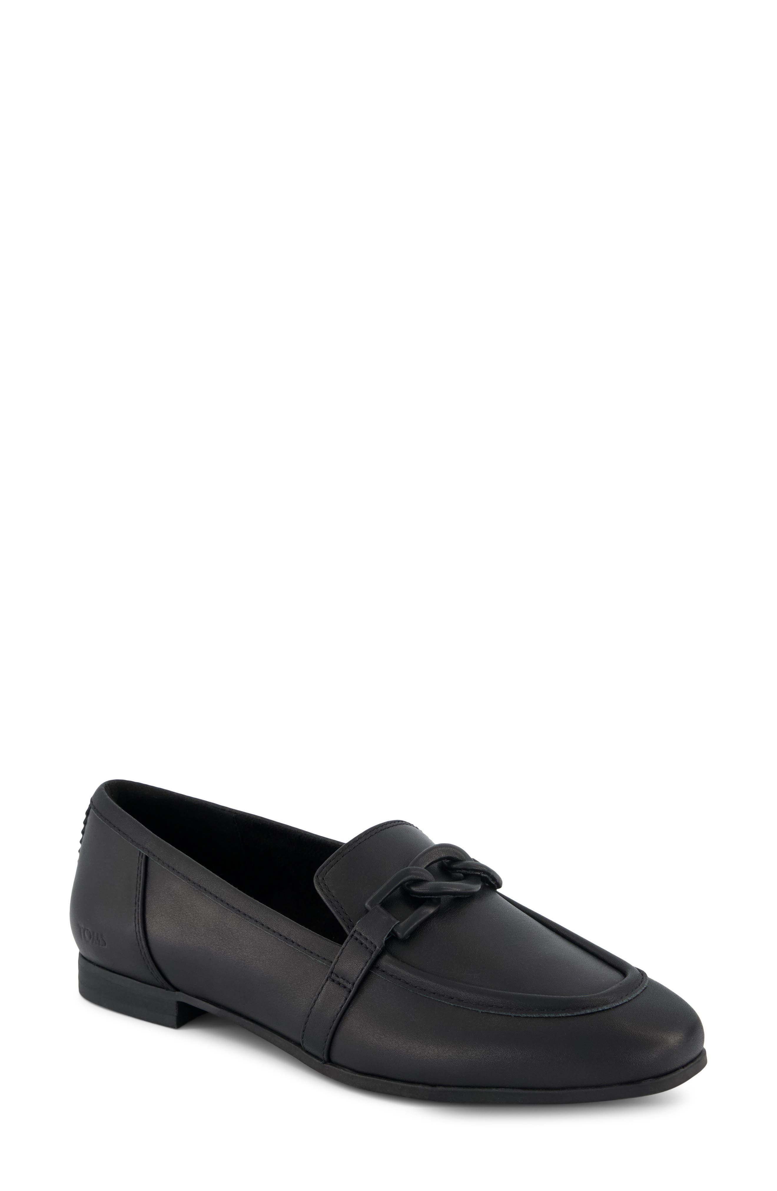TOMS Lynette Loafer, Main, color, Black
