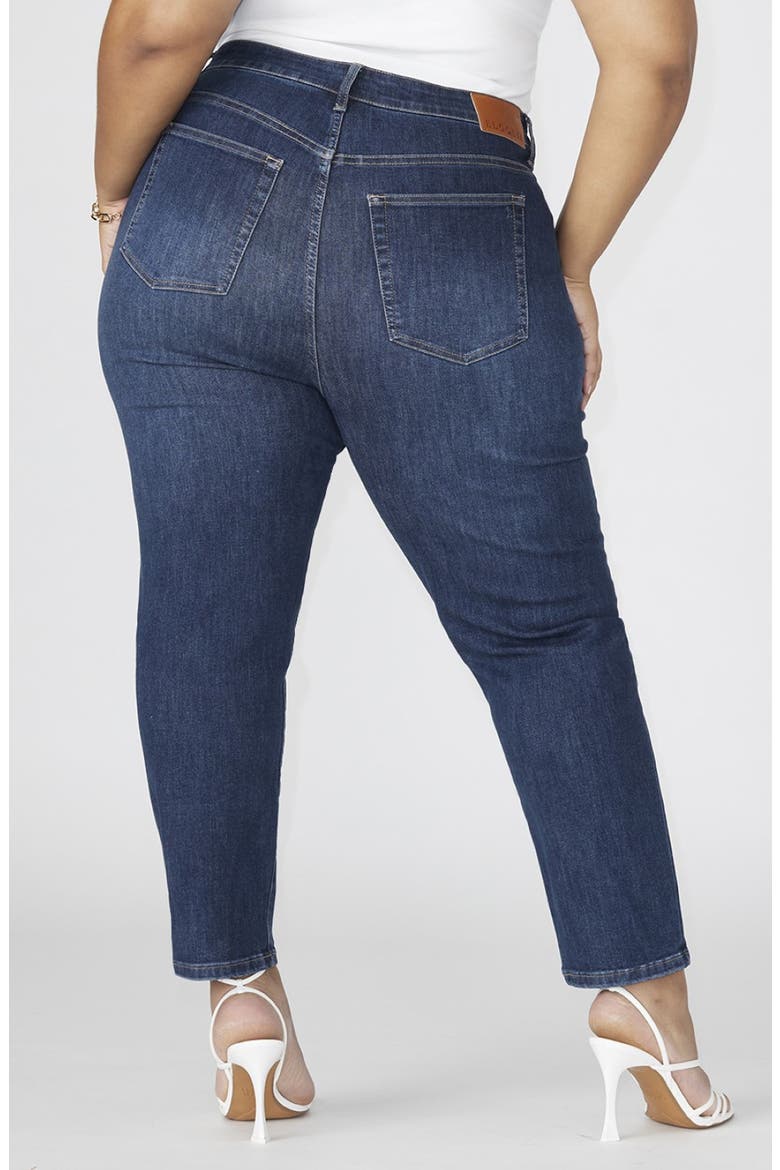 The Leigh Slim Jeans, Alternate, color, DARK WASH