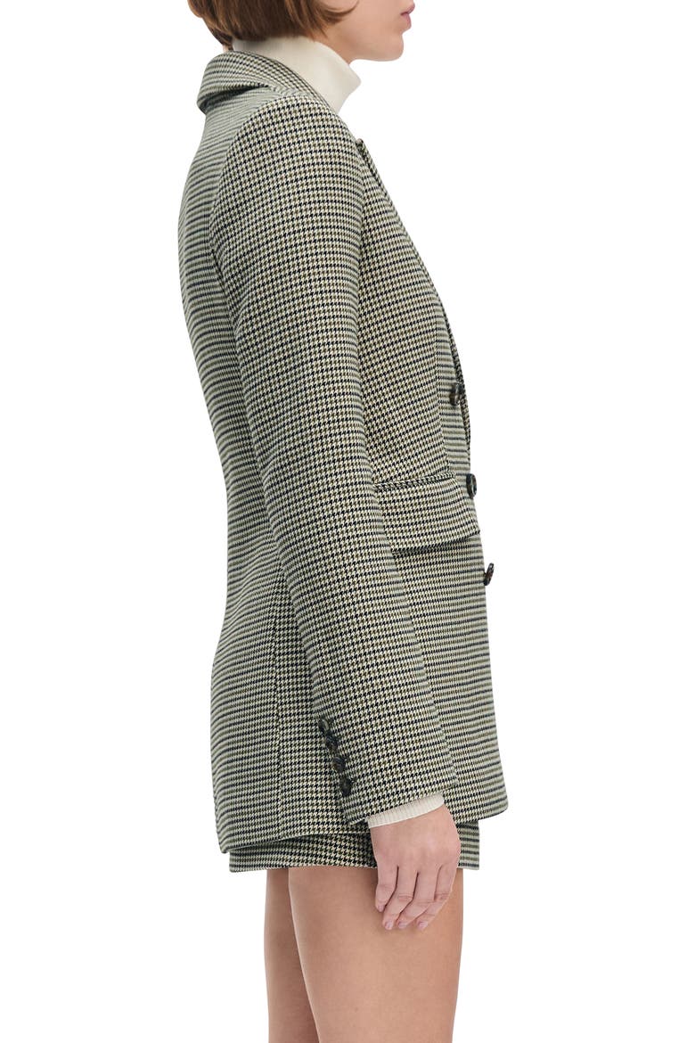 The Phoebe Houndstooth Double Breasted Blazer, Alternate, color, CHESIRE HOUNDSTOOT