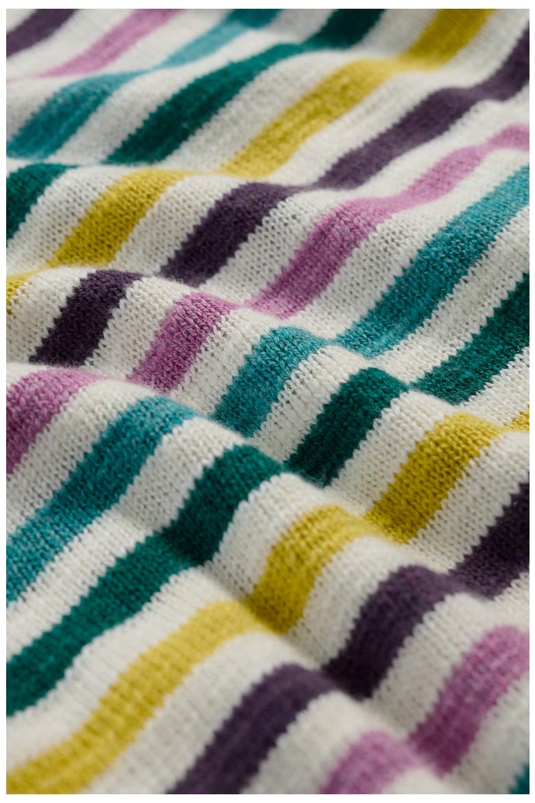 Knavock Stripe Organic Cotton & Linen Sweater, Alternate, color, KNIT MINI CORNISH ORCHID MULTI