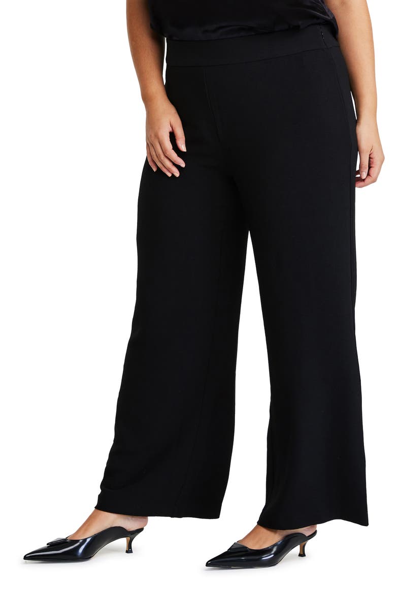 Estelle Night Life High Waist Wide Leg Pants, Alternate, color,