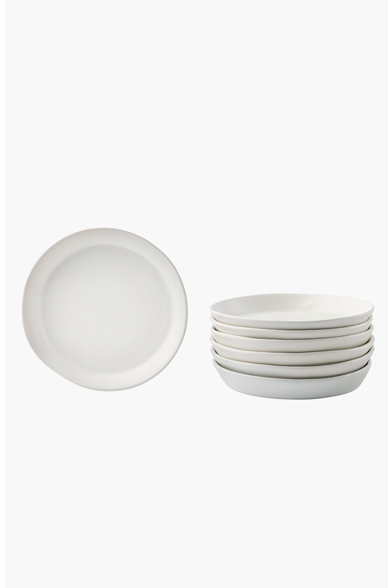 Skali Coupe Salad Plate, Main, color, Matte White / Set of 4