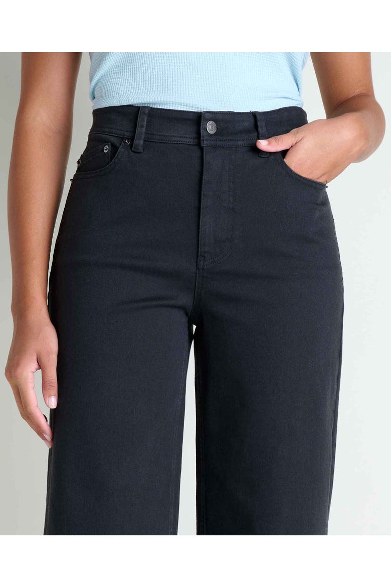 Balsam  Wide Leg Pant, Alternate, color, Washed Black