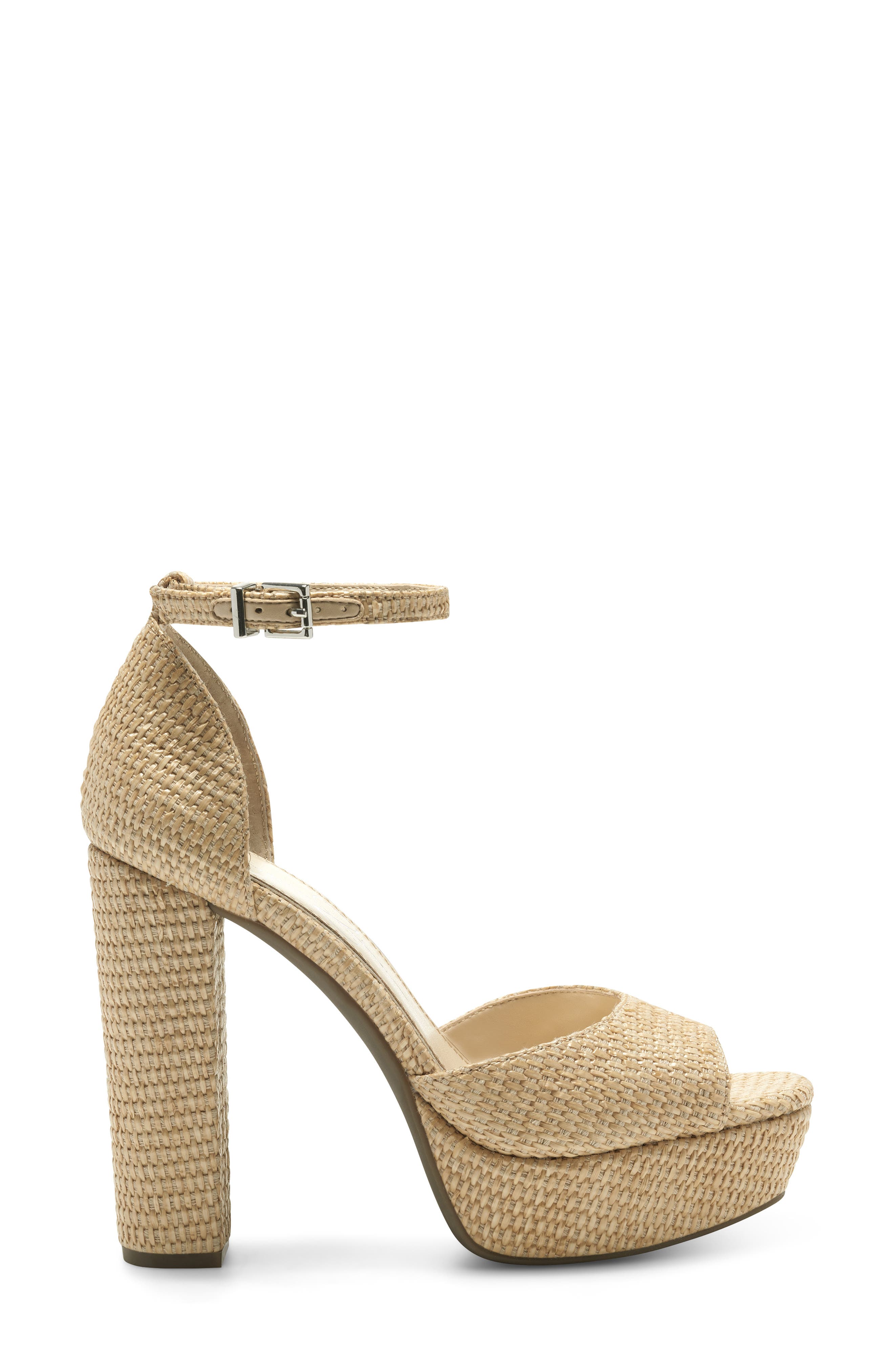 Pisila Platform Sandal, Alternate, color, NATURAL