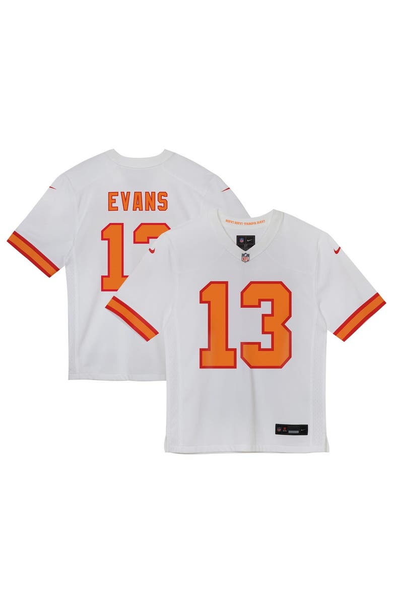 Nike Preschool Mike Evans White '76 Tampa Bay Buccaneers  Game Jersey, Main, color, White