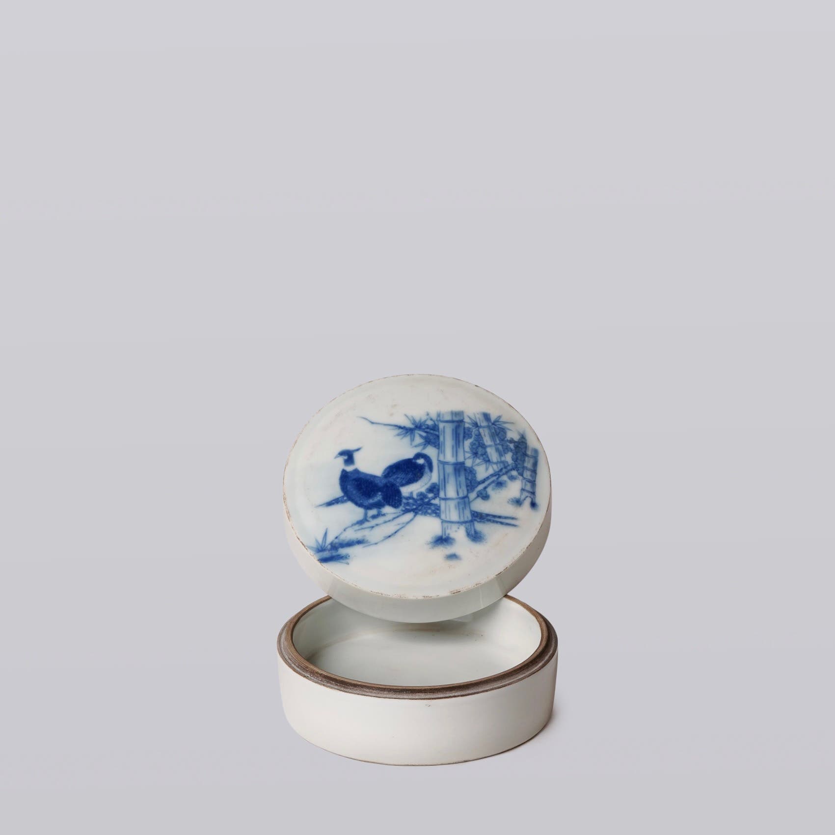 selected Blue and White