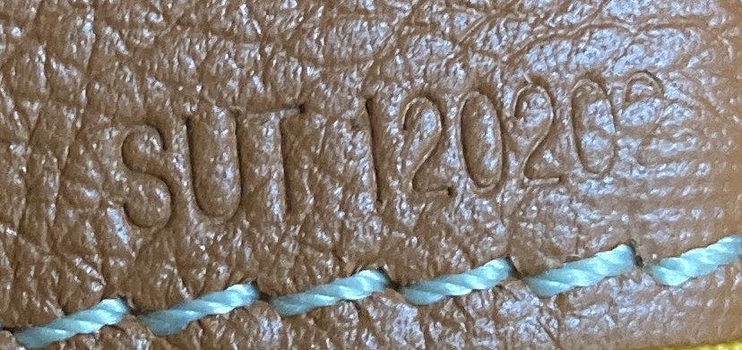 Pre-Owned Goyard Saint Leger Briefcase Backpack Coated Canvas, Alternate, color, Brown