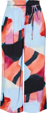 City Chic Shania Paperbag Waist Wide Leg Pants