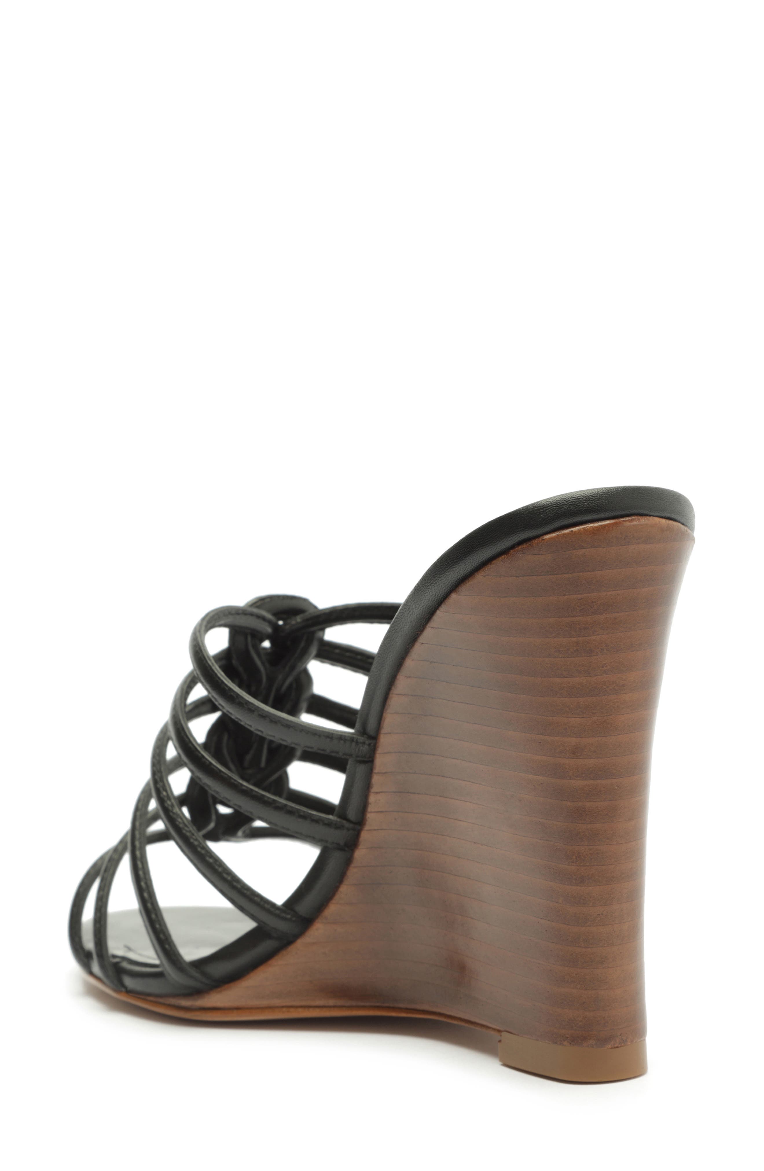 Schutz Octavia Wedge Sandal, Alternate, color, 