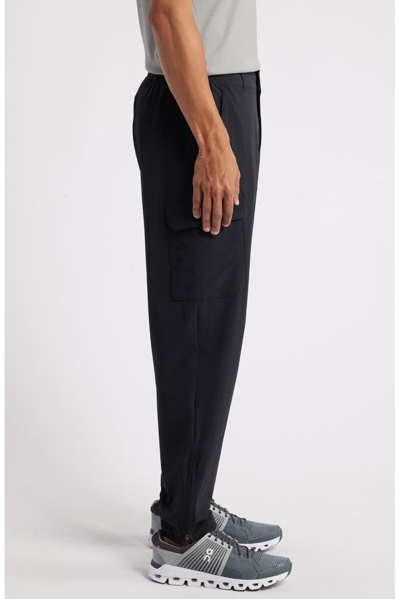 Tech Cargo Pants, Alternate, color, BLACK