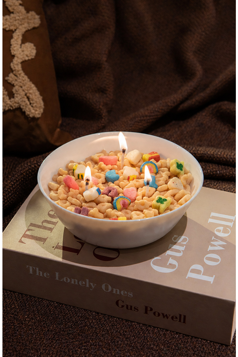 Lucky Charms Cereal Candle 3.0, Alternate, color, None