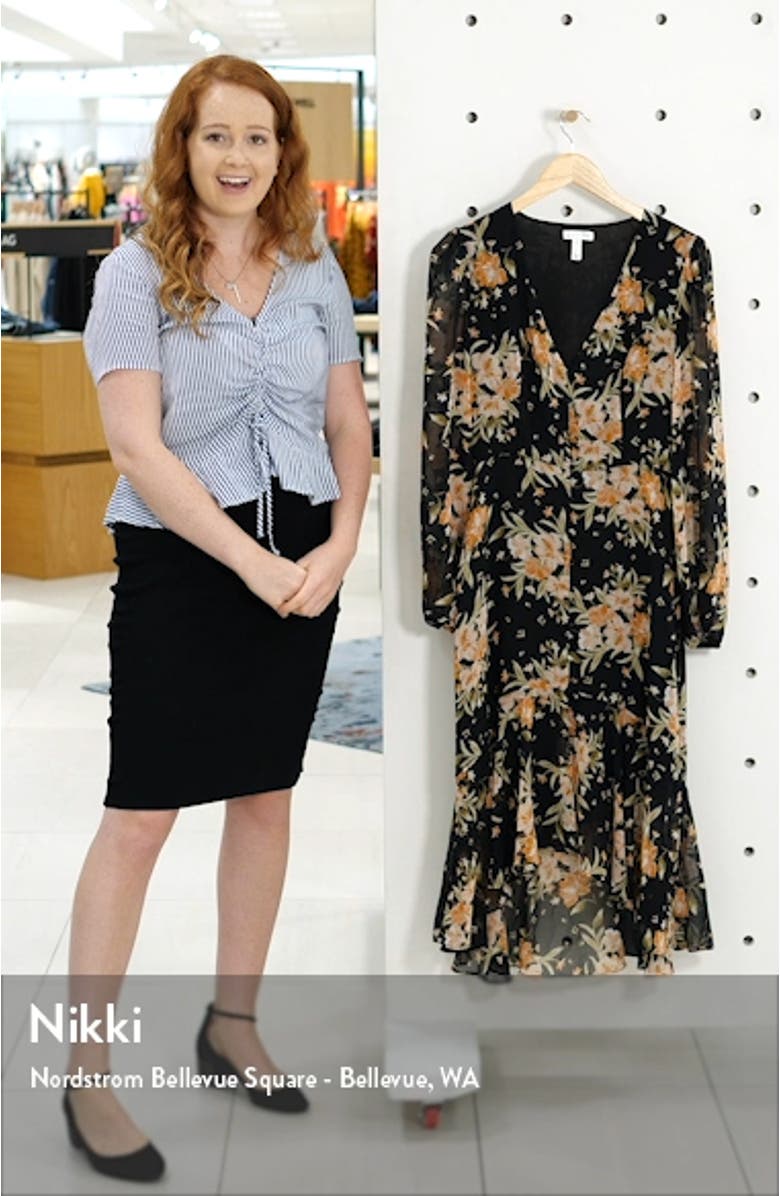 Button Front Midi Dress, sales video thumbnail