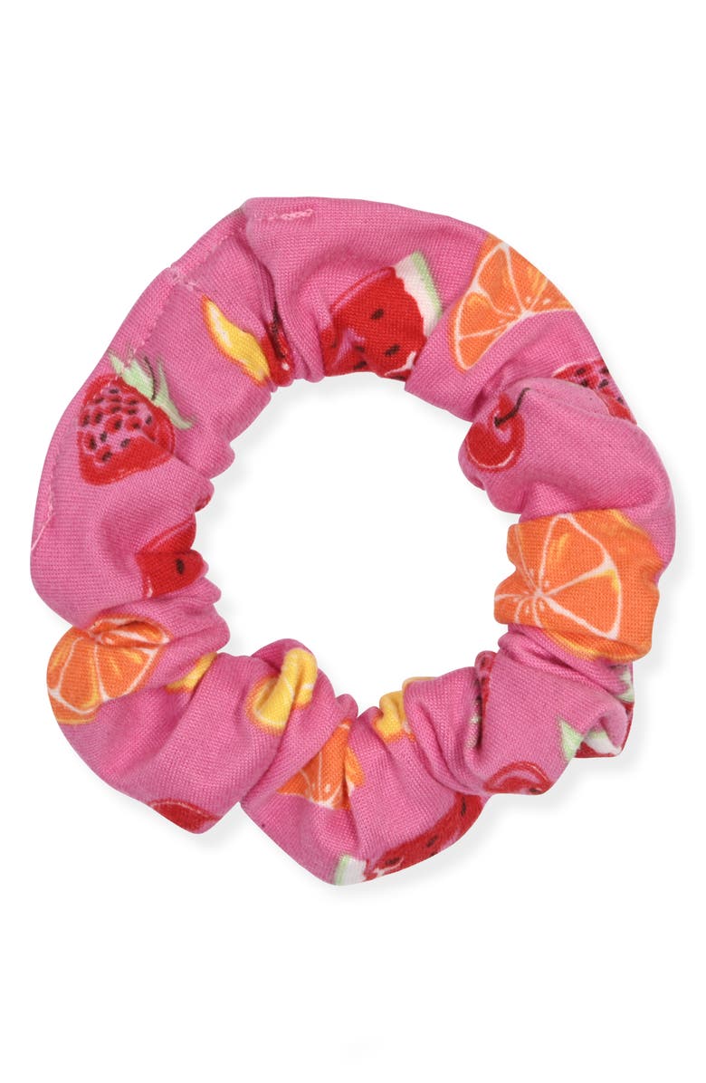 SLEEP ON IT Kids' Yummy 2-Piece Pajamas & Scrunchie Set, Alternate, color, Pink