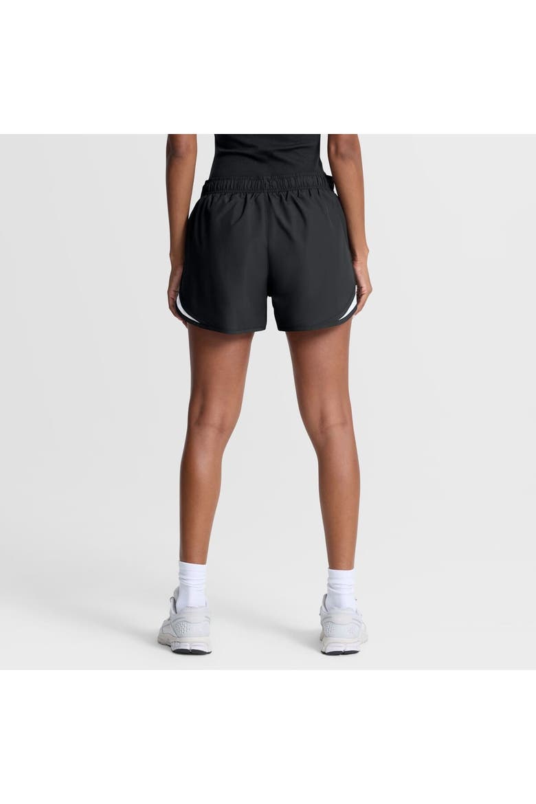 Women's Nike Black Pittsburgh Steelers Tempo Mid-Rise Dri-FIT Shorts, Alternate, color, Black