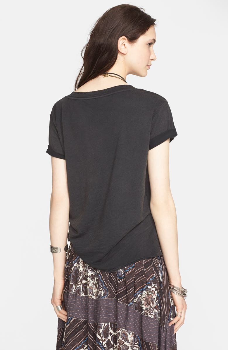 Free People '757' V-Neck Short Sleeve Tee, Alternate, color,