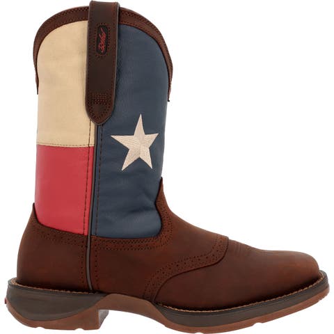 Texas Flag Western Boot