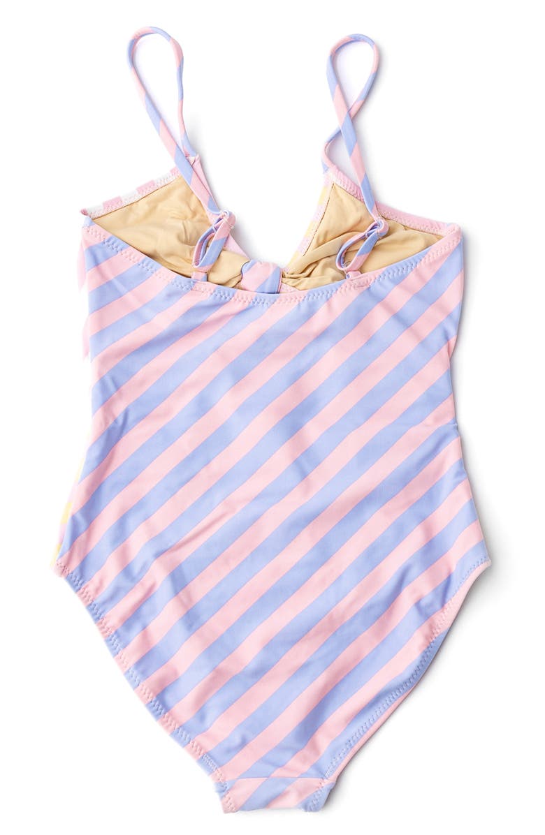 Shade Critters Kids' Colorblock One-Piece Swimsuit, Alternate, color, Pink Multi
