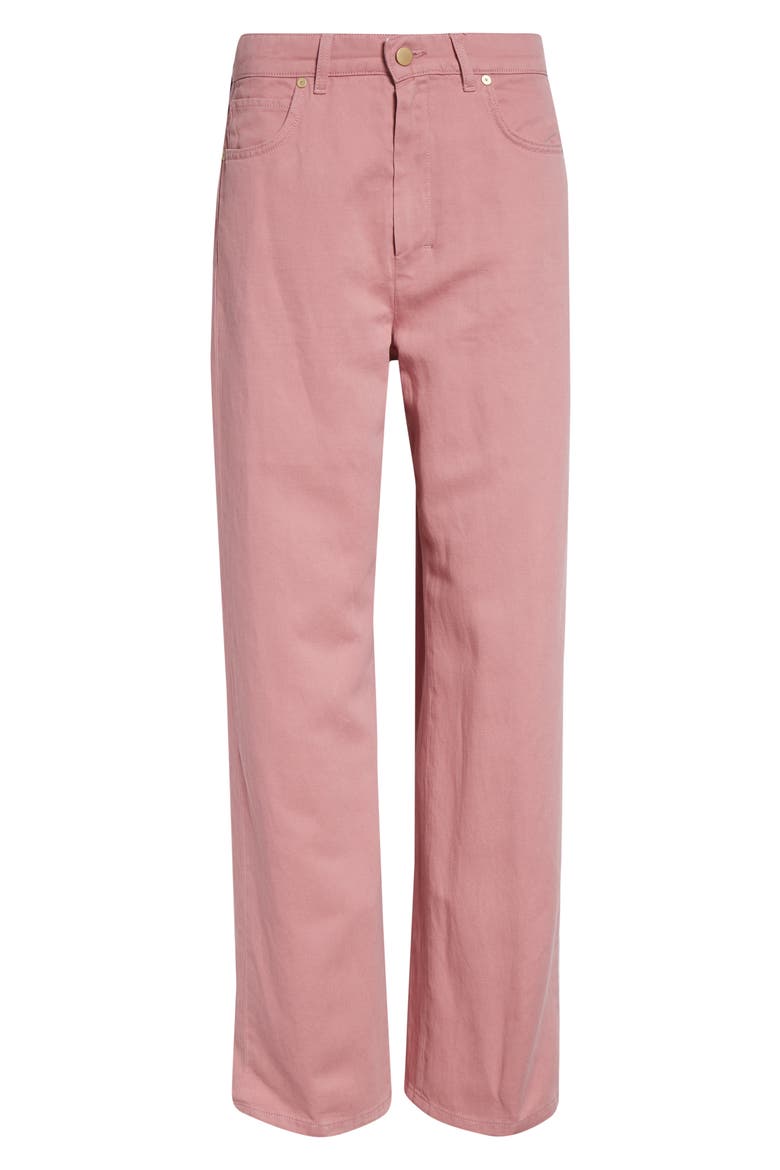 Onorata Wide Leg Jeans, Alternate, color, PEONY